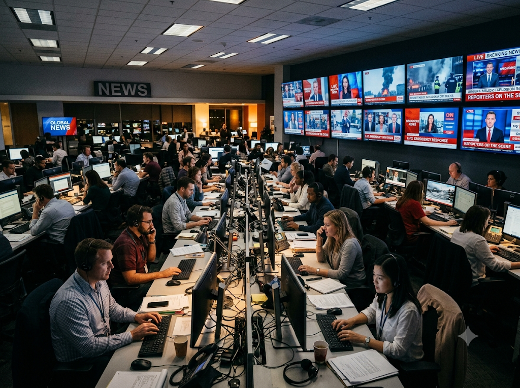 Behind the Scenes How Breaking News Gets Translated in Minutes
